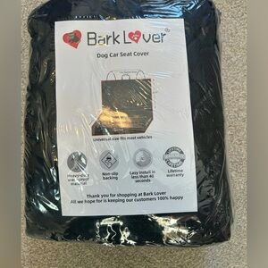 Brand New in Package Back Seat Car Cover for Pets, Kids Black